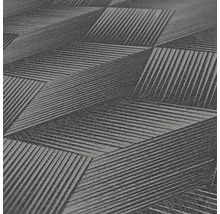 Papier peint intissé 38506-4 Natural Living graphique 3D noir