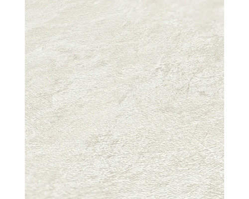 Nahaufnahme einer beigen Vinyltapete mit subtiler Textur