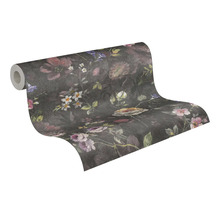 Rouleau de papier peint à motifs floraux