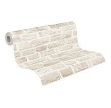 Rolle Tapete mit Backsteinmuster