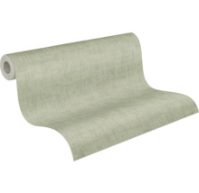 Papier peint intissé 39503-7 Jade 2 uni structure vert