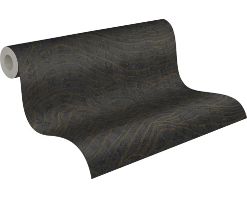 Rouleau de papier peint structuré avec motif ondulé