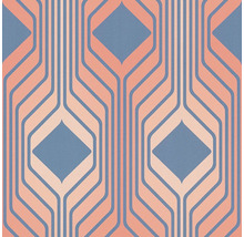 Tapete mit geometrischen Linien und Rautenmuster