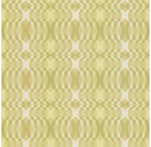 Gelbe Tapete mit geometrischem Muster