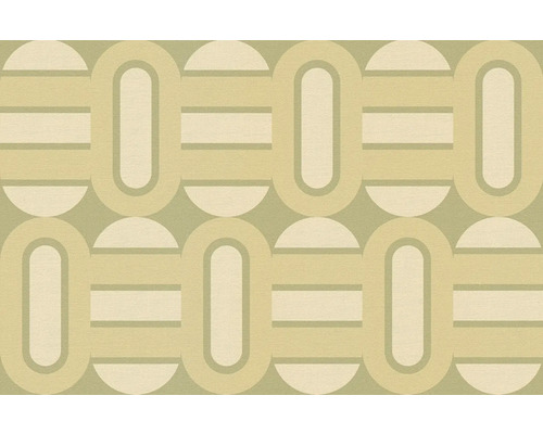 Papier peint avec motif géométrique en chaîne