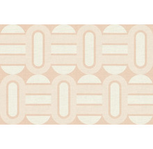 Papier peint à motifs géométriques circulaires