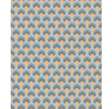 Muster mit stilisierten Blattformen als Tapetendesign