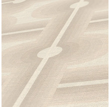 Tapete mit geometrischem Muster aus Linien und Kreisen