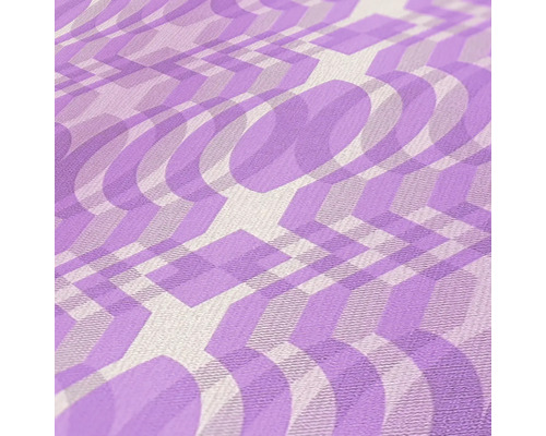 Nahaufnahme einer Tapete mit geometrischem Muster