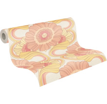 Tapetenrolle mit Blumenmuster