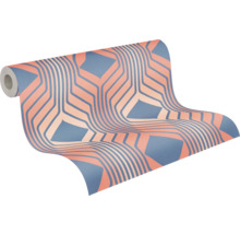 Tapetenrolle mit geometrischem Muster
