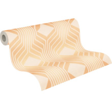 Tapetenrolle mit geometrischem Muster