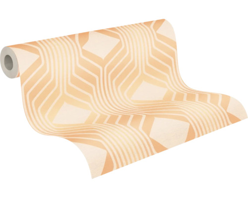 Rouleau de papier peint avec motif géométrique