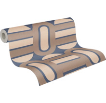 Tapetenrolle mit geometrischem Muster
