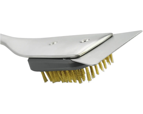 Grillbürste mit Schaber