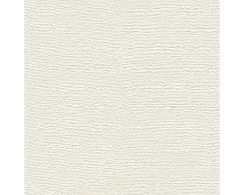 Papier peint vinyle blanc avec une surface structurée.