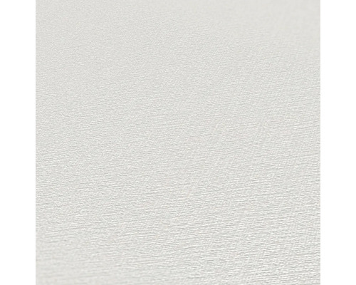 Nahaufnahme einer weißen Tapete mit feiner Struktur