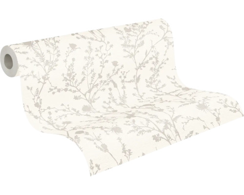 Tapetenrolle mit floralem Muster