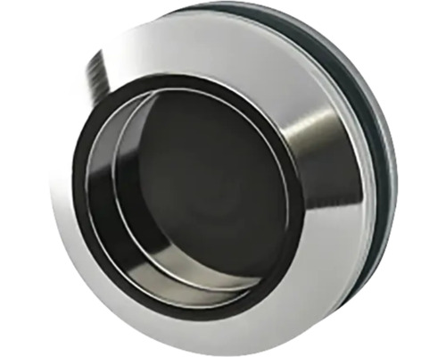 Cuvette de préhension ronde en métal pour portes coulissantes