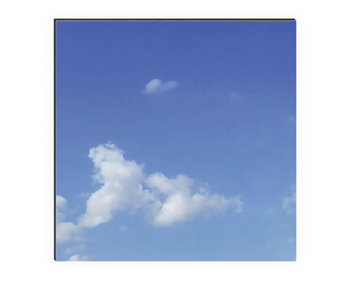 Dekorplatte mit Himmel-Motiv
