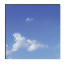 Dekorplatte mit Wolkenmotiv