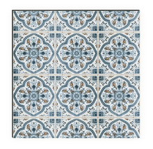 Quadratische Fliesen mit Ornamentmuster für Wand- und Bodenbeläge