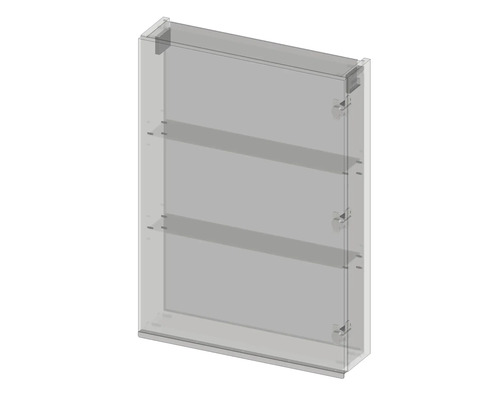 Armoire de toilette avec étagères