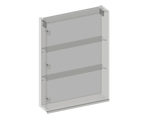 Regalelement mit drei Fächern