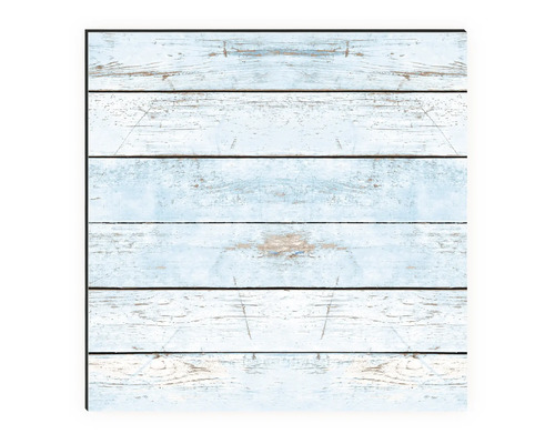 Panneau décoratif avec motif de planches en bois