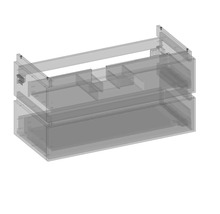 Waschtischunterschrank ohne Waschbecken für das Badezimmer