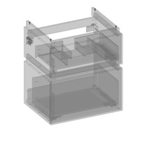 Meuble sous-vasque avec tiroirs