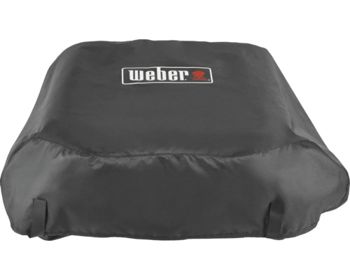 Logo Weber sur housse de barbecue