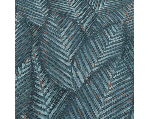 Papier peint avec motif de feuilles