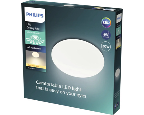 Emballage d''un plafonnier LED Philips de 20 watts
