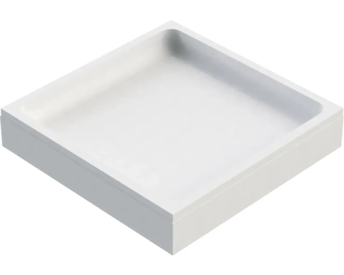 Receveur de douche carré en fonte minérale