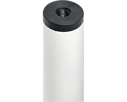 Vue détaillée d''un pied de meuble avec filetage