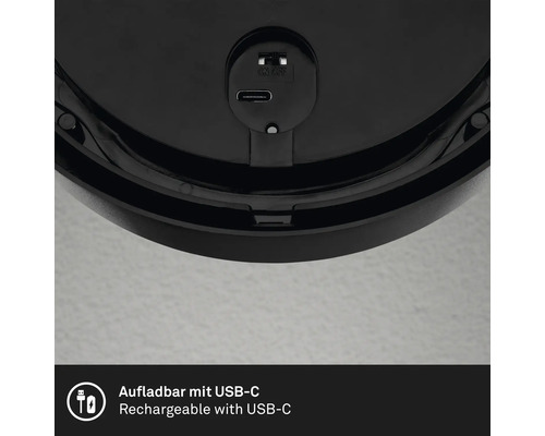 Port de charge USB-C et interrupteur marche/arrêt