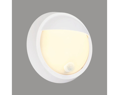 Applique murale LED blanche avec détecteur de mouvement