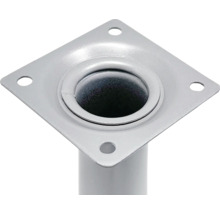 Tarrox Tischbein rund Ø 30 x 500 mm, silber