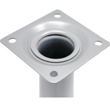 Tarrox Tischbein rund Ø 30 x 600 mm, silber