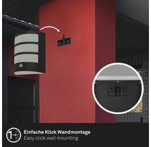 Applique murale avec montage mural simple par clic