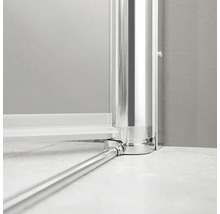 Walk In Duschwand Breuer Entra 120 cm Klarglas Profilfarbe chrom 2023005001040