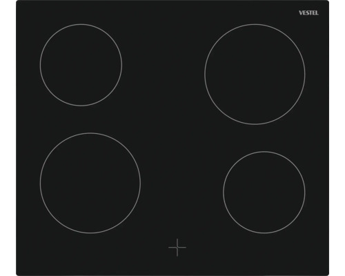 Plaque de cuisson Vestel avec quatre zones de cuisson