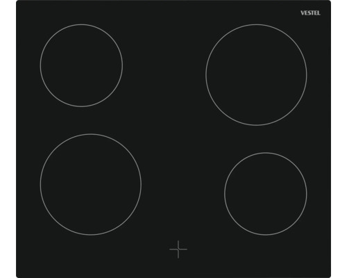 Plaque de cuisson Vestel avec quatre zones de cuisson
