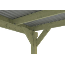 Carport pour un véhicule Skanholz Friesland 397 x 708 cm, imprégné par immersion-thumb-5