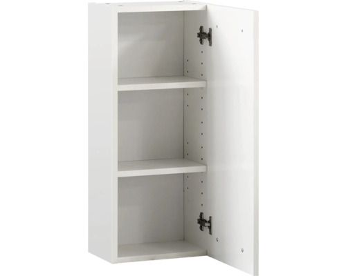 Offener Hochschrank mit drei Regalböden