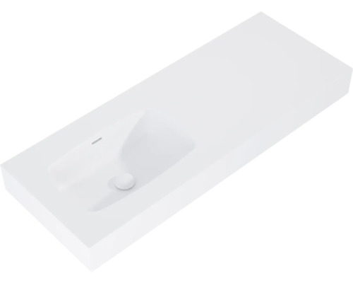 Waschtischplatte mit integriertem Waschbecken