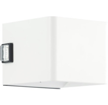 Weisse Innenwandleuchte mit Orientierungslicht