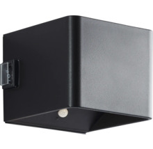 Kubische Wandleuchte mit Schalter