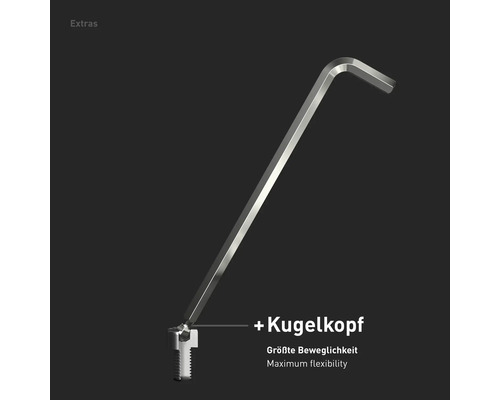 Inbusschlüssel mit Kugelkopf zur maximalen Flexibilität